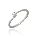 Fehér arany gyűrű 55-ös méret - B47889